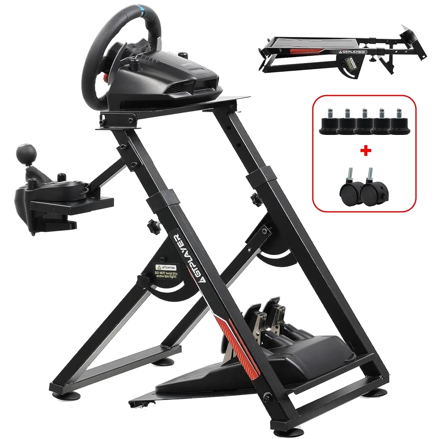 GTPLAYER Sim Racing Wheel Stand